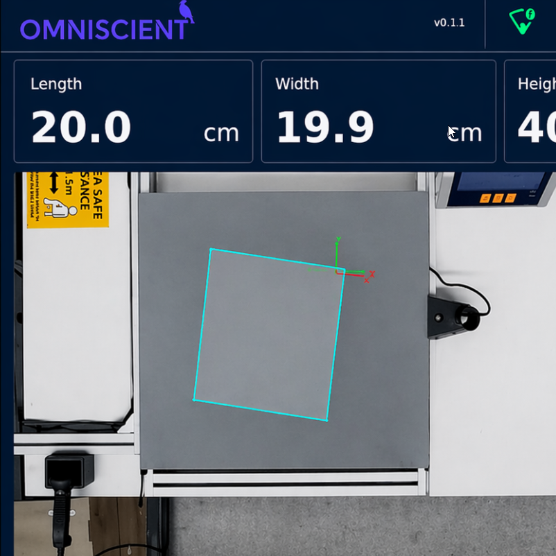 Overhead DWS measurement view