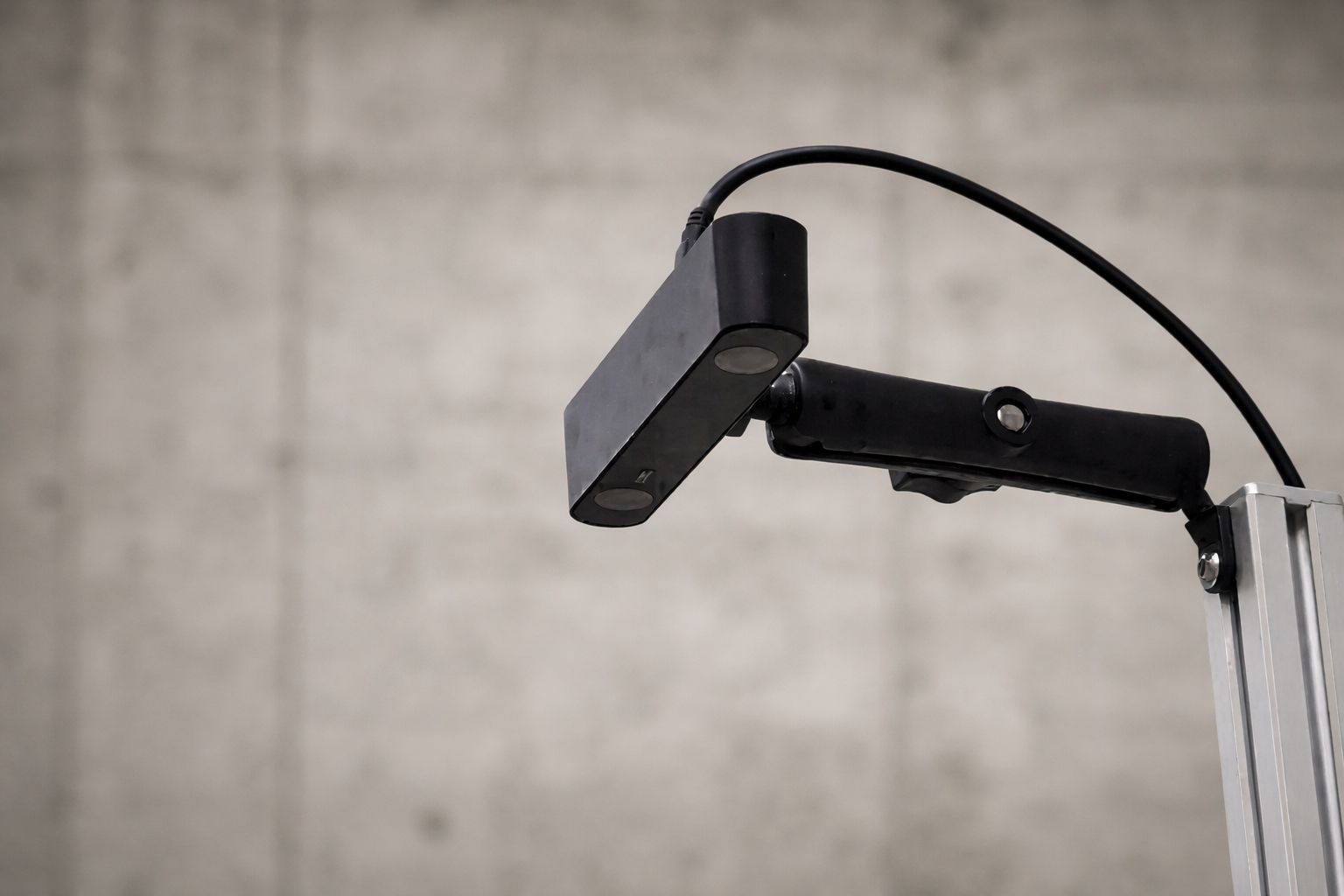 Camera positioned over scales