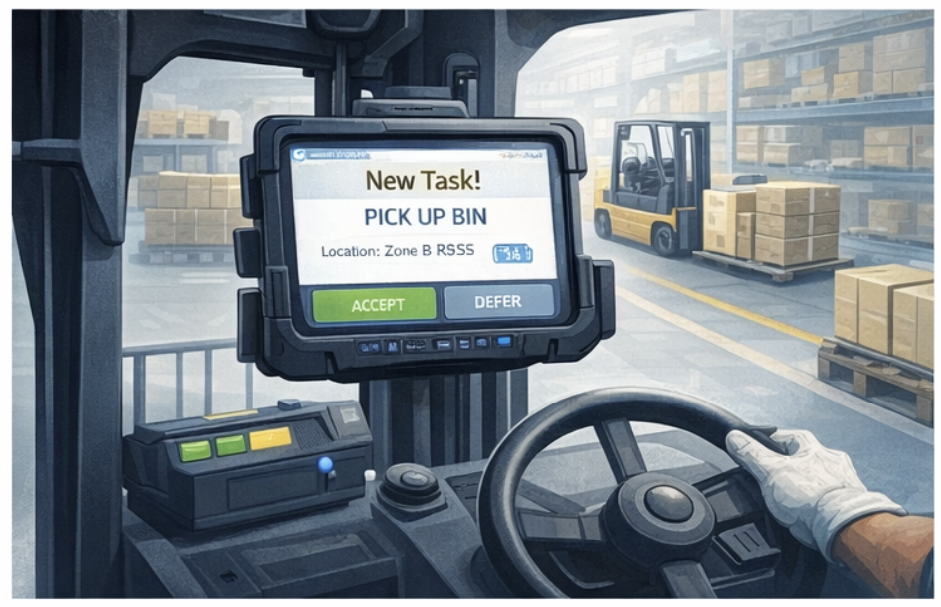 Task alerts interface